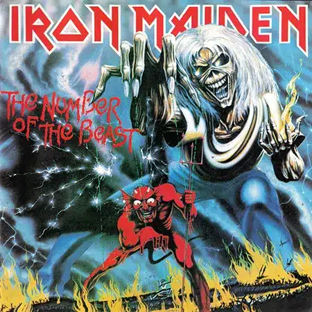 The Number of the Beast + iron maiden + album