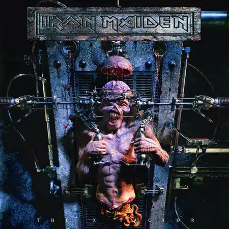 The X Factor + iron maiden + album cover